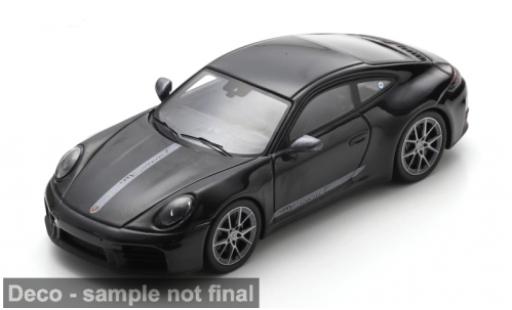 Porsche 992 1/43 Spark 911 (.2) Carrera T schwarz 2025 1:43 coche miniatura