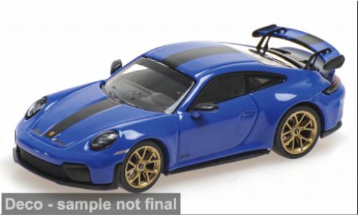 Porsche 992 GT3 1/64 Minichamps 911 (.2) blau 2025 1:64 coche miniatura