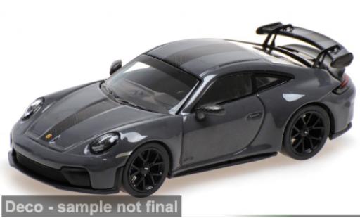 Porsche 992 GT3 1/64 Minichamps 911 (.2) grau 2025 1:64