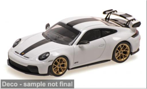 Porsche 992 GT3 1/64 Minichamps 911 (.2) weiss 2025 1:64 coche miniatura