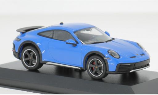 Porsche 992 1/43 Minichamps 911  Dakar blau 2022 1:43 coche miniatura