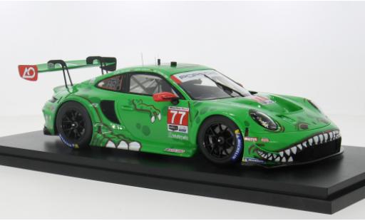 Coche miniatura Porsche 992 GT3 1/18 Top Speed 911  #77 1:18 Porsche 992 GT3 1/18 Top Speed 911  #77 1:18 coche miniatura