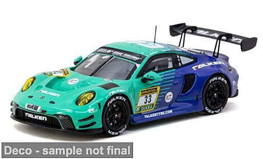 Coche miniatura Porsche 992 GT3 R 911  24h N&Atilde;&frac14;rburgring 2024 #33 J.Andlauer 1/64 Tarmac Works