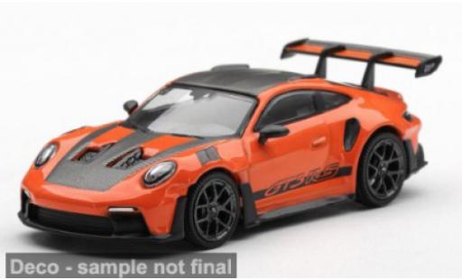 Porsche 992 GT3 R 1/64 Mini GT 911  S naranja/schwarz 2024 1:64