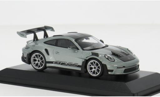 Porsche 992 GT3 R 1/43 Minichamps 911  S silber 2023 1:43 coche miniatura