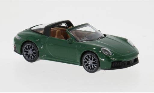 Porsche 992 Targa 1/43 Norev 911  GTS gr&Atilde;&frac14;n 1986 1:43 coche miniatura