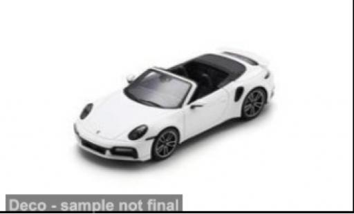 Porsche 992 Turbo s 1/43 Spark 911  Turbo S Cabriolet weiss 1:43 coche miniatura