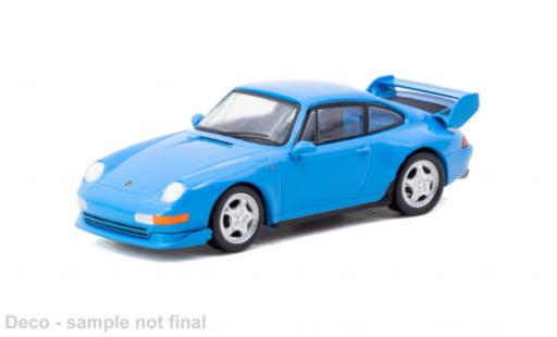 Porsche 993 RS 1/64 Tarmac Works 911  Carrera blau 1996 1:64 coche miniatura