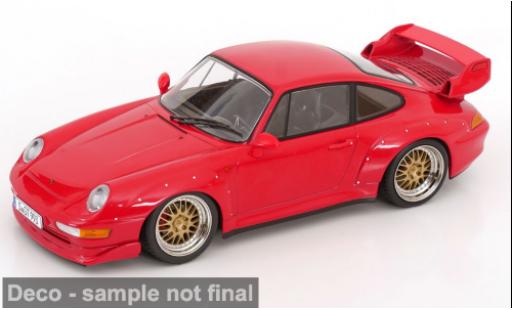 Porsche 993 GT2 1/18 KK Scale 911  - BBS rims rojo 1996 1:18 coche miniatura