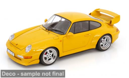 Porsche 993 GT2 1/12 KK Scale 911  gelb 1996 1:12 coche miniatura