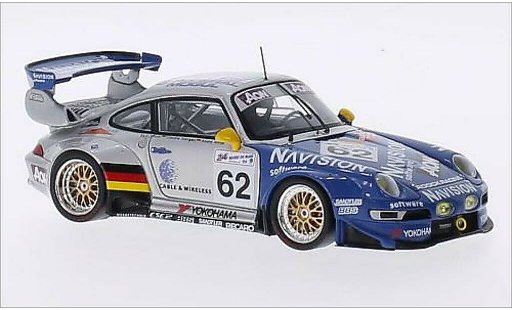 Porsche 911 GT2 1/43 Spark No.62 Roock Racing Navision 24h Le Mans 1999 /A.Ahrle coche miniatura