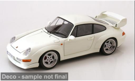 Coche miniatura Porsche 911 GT2 blanco 1996 1/12 KK Scale