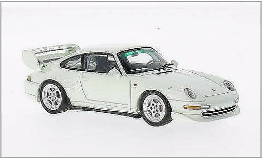 Porsche 911 Base 1/43 Spark Club Sport blanco 1995 coche miniatura