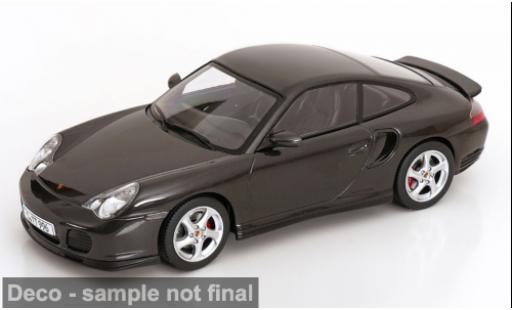 Porsche 996 Turbo 1/18 KK Scale 911  schwarz 2000 1:18 coche miniatura