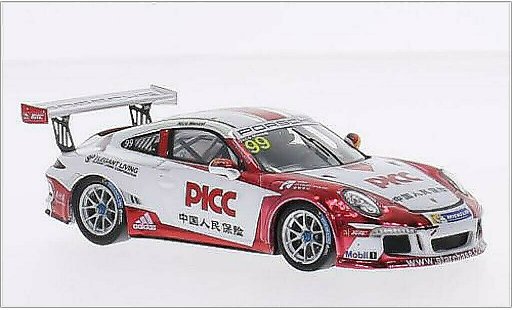 Porsche 911 GT3 CUP 1/43 Spark No.99 Team Starchase PICC Carrera Asia 2015 coche miniatura