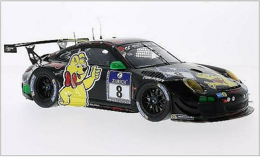 Porsche 911 GT3 1/18 Spark No.8 Haribo 24h Nurburgring 2013 /G.H coche miniatura