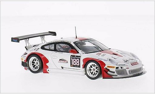 Porsche 911 GT3 1/43 Spark R No.188 Fach Auto Tech 24h Spa 2014 /S.Dolenc coche miniatura