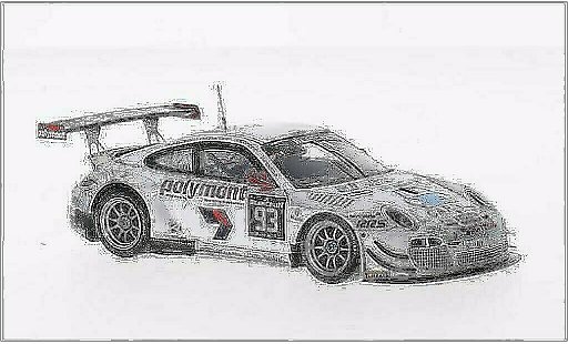 Porsche 911 GT3 1/43 Spark R No.93 Pro GT by Almeras 24h Spa 2014 /M.Bonanomi coche miniatura