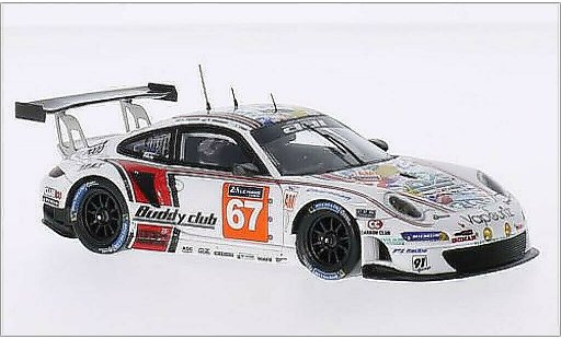 Porsche 911 GT3 1/43 Spark R No.67 AAI Motorsports 24h Le Mans 2015 coche miniatura