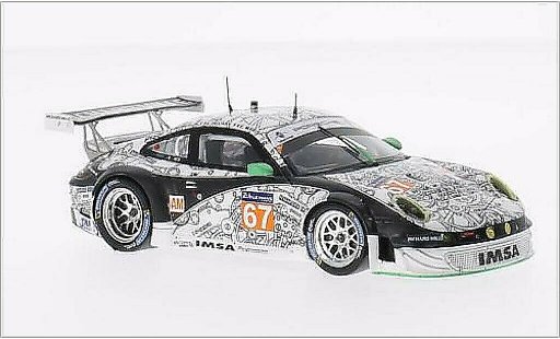 Porsche 911 GT3 1/43 Spark R No.67 IMSA Performance Matmut Imsa Performance Matmut 24h Le Mans 2014 /J.M coche miniatura