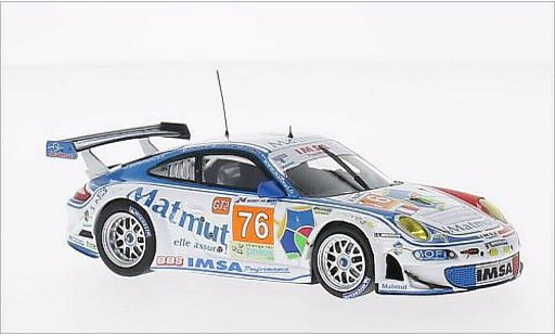Porsche 911 GT3 1/43 Minichamps R No.76 Imsa Performance Matmut Matmut 24h Le Mans 2010 /P.Long coche miniatura