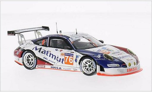 Porsche 911 GT3 1/43 Spark R No.76 IMSA Performance Matmut Matmut 24h Le Mans 2014 /D.Hallyday coche miniatura