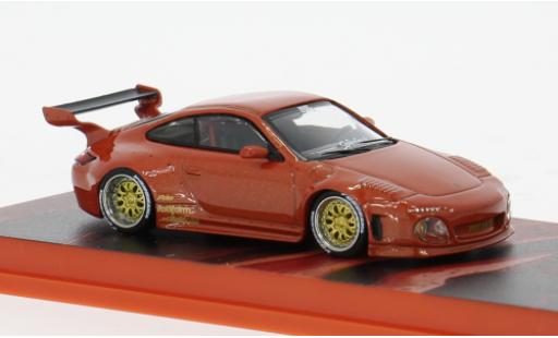 Coche miniatura Porsche 997 1/64 Tarmac Works 911  Old rojo 1:64 Porsche 997 1/64 Tarmac Works 911  Old rojo 1:64 coche miniatura