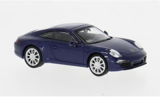 Porsche 991 1/87 Minichamps 911 blau 2011 1:87 coche miniatura