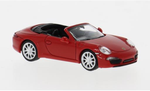 Coche miniatura Porsche 911 1/87 Minichamps Cabriolet rojo 1:87 Porsche 911 1/87 Minichamps Cabriolet rojo 1:87 coche miniatura