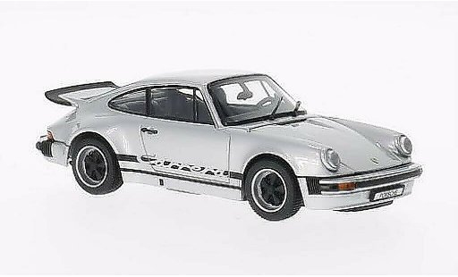 Porsche 911 Carrera 1/43 Kyosho 2.7 gris con negroer Dekoration 1975 coche miniatura
