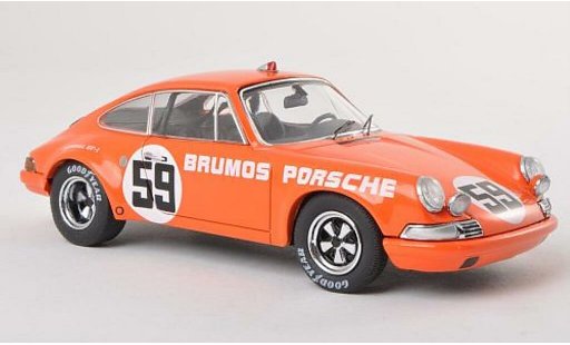 Porsche 911 Carrera 1/43 Schuco 2.8 R Brumos No.59 IMSA 1972 /H.Haywood coche miniatura