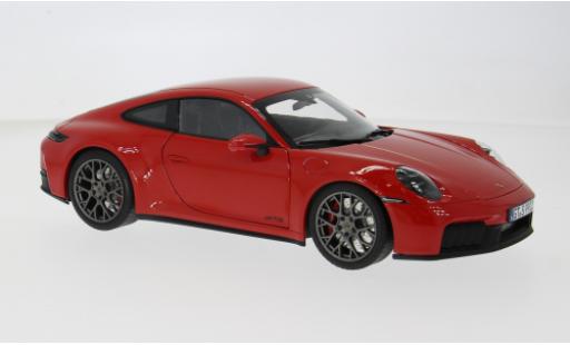 Porsche 911 1/18 Norev Carrera 4 GTS rojo 2025 1:18 coche miniatura