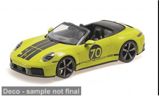 Coche miniatura Porsche 911 Carrera GTS Cabriolet gr&Atilde;&frac14;n 2025 1/18 Minichamps