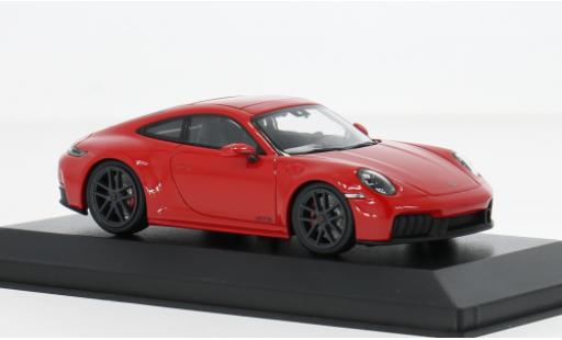 Porsche 911 1/43 Minichamps Carrera GTS rojo 2024 1:43 coche miniatura