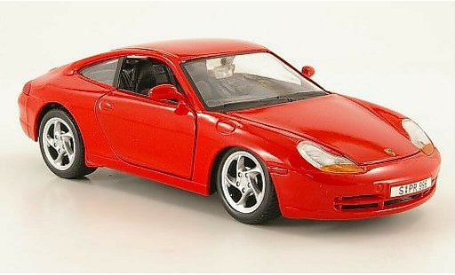 Porsche 911 Carrera 1/24 Maisto rojo 1997 coche miniatura