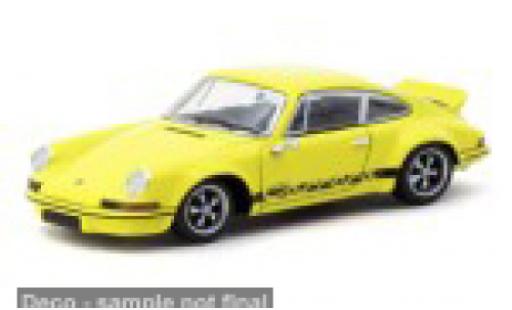 Porsche 911 1/64 Tarmac Works Carrera RS 2.7 gelb/schwarz 1:64