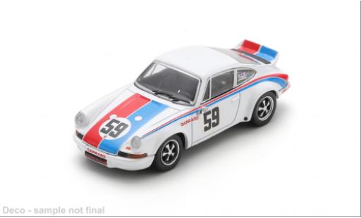 Porsche 911 1/64 Spark Carrera RSR 24h Daytona 1973 #59 P.Gregg/H.Haywood 1:64