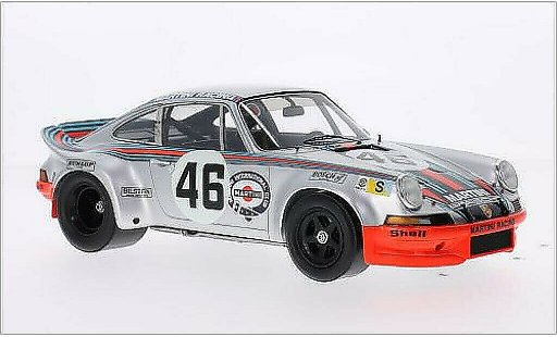Porsche 911 Carrera 1/18 Spark R No.46 Martini Racing Martini 24h Le Mans 1973 coche miniatura