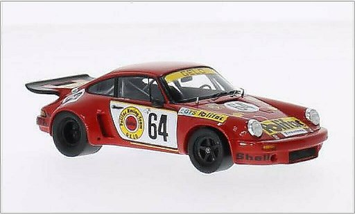 Porsche 911 Carrera 1/43 Spark R No.64 Polifac Racing Team Polifac 24h Le Mans 1974 /J.Barth coche miniatura