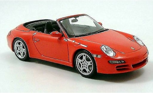 Porsche 911 S 1/43 Minichamps Carrera Descapotable rojo 2004 coche miniatura