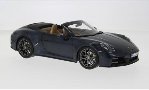 Porsche 911 1/18 Norev Carrera S Cabriolet blau 2025 1:18 coche miniatura