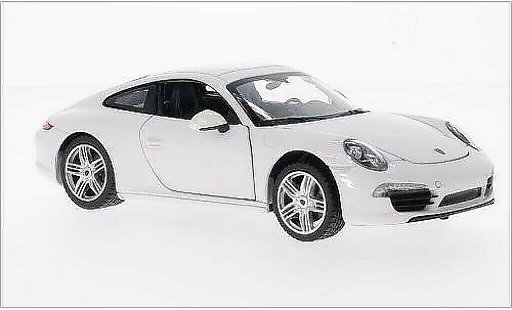 Porsche 911 Carrera 1/24 Rastar S blanco coche miniatura