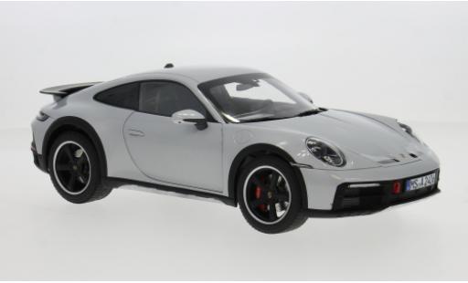 Porsche 911 1/18 Norev Dakar grau 2023 1:18 coche miniatura