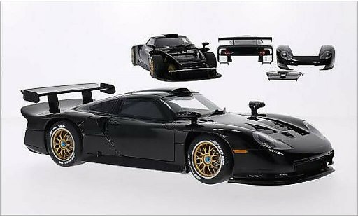 Porsche 911 Base 1/18 Autoart GT 1 negro 1997 coche miniatura