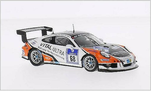 Porsche 911 Base 1/43 Spark GT Cup No.68 Frikadelli Racing Team Vital Ultra 24h Nurburgring 2015 /C.de coche miniatura