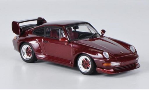 Porsche 911 GT2 1/43 Minichamps rojo 1995 coche miniatura