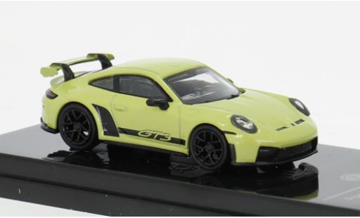 Coche miniatura Porsche 992 GT3 911 (.2) gelb 2025 1/64 Para64