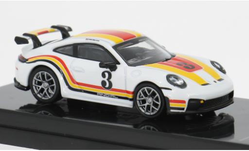 Porsche 992 GT3 1/64 Para64 911 (.2) weiss/Dekor 2025 1:64 coche miniatura