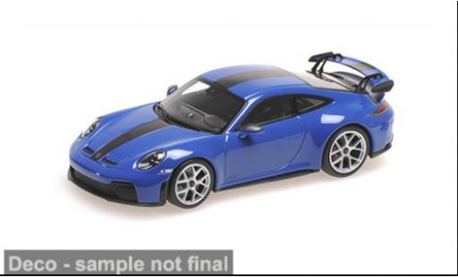 Coche miniatura Porsche 911 GT3 blau 2025 1/43 Minichamps