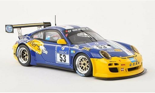 Porsche 911 GT3 CUP 1/43 Spark No.53 24h Nurburgring 2013 /Dr coche miniatura